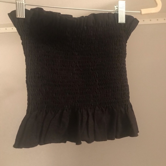 Strapless Cropped Top- NWOT - Picture 2 of 3